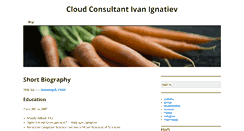 Desktop Screenshot of ivanignatiev.com